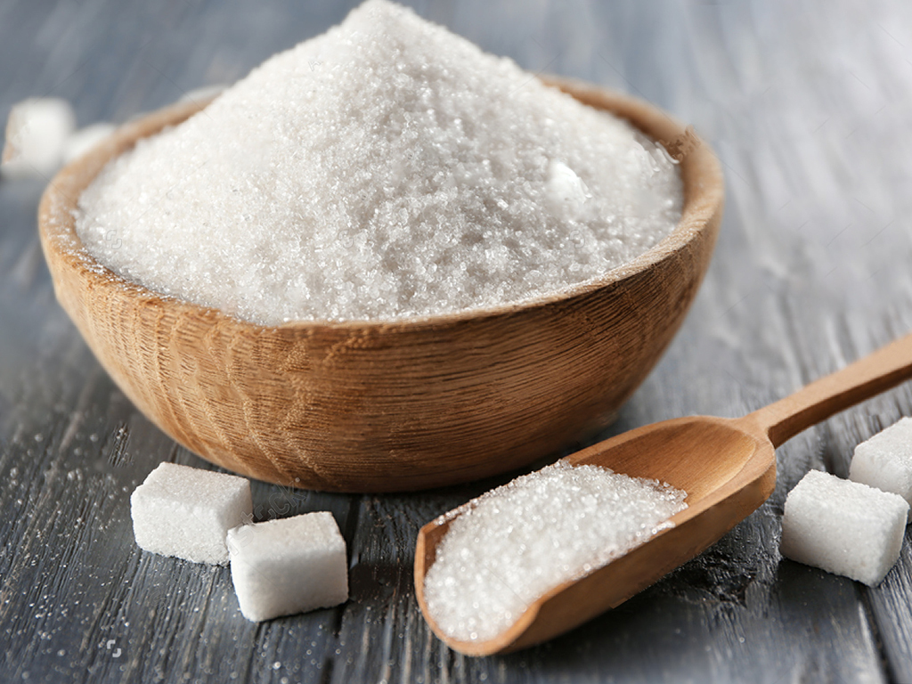 Refined white sugar